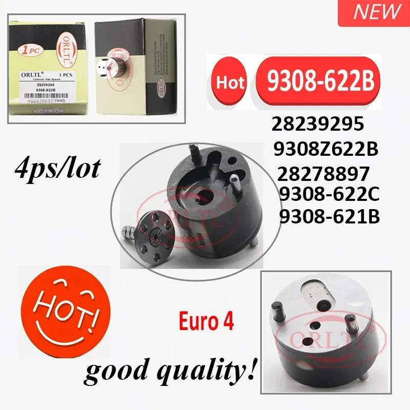 

4 PCS Repair Kit Valve Euro 4 9308-622B 28239295 28278897 for TATA (TELCO) EJBR04301D 279701160101 EJBR04901D EJBR03501D