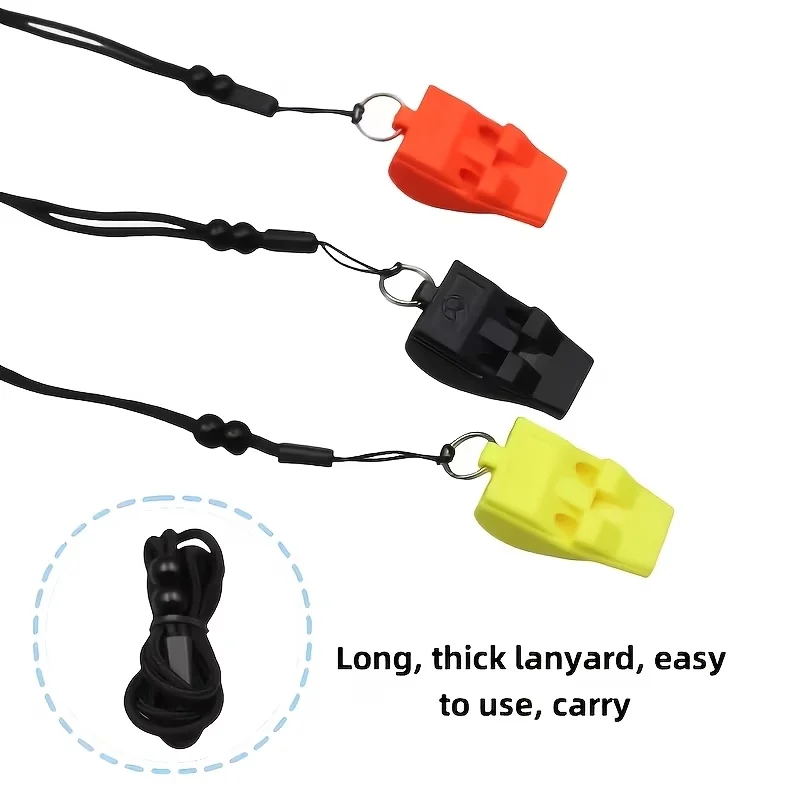 Professional Three-Tone Referee Whistle Super Loud Sports Coach for Football Basketball