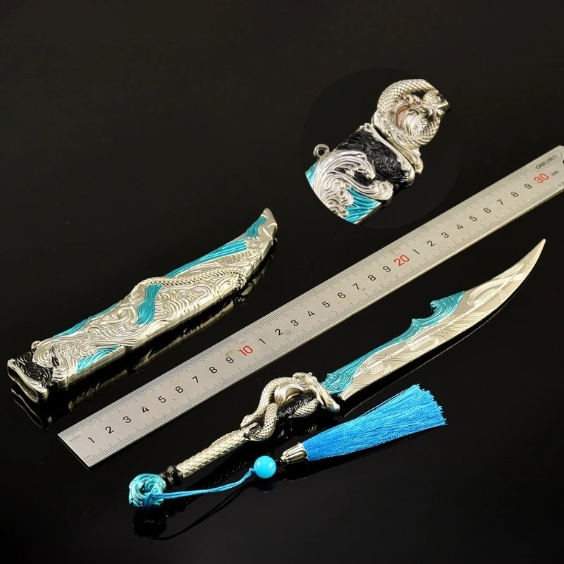 26 سنتيمتر/10.24in كاتانا السيوف NarakaBladepoint سلاح نموذج الساموراي المعادن لعبة الأجهزة الطرفية تأثيري هدية لوازم الحفلات اللعب في الهواء الطلق