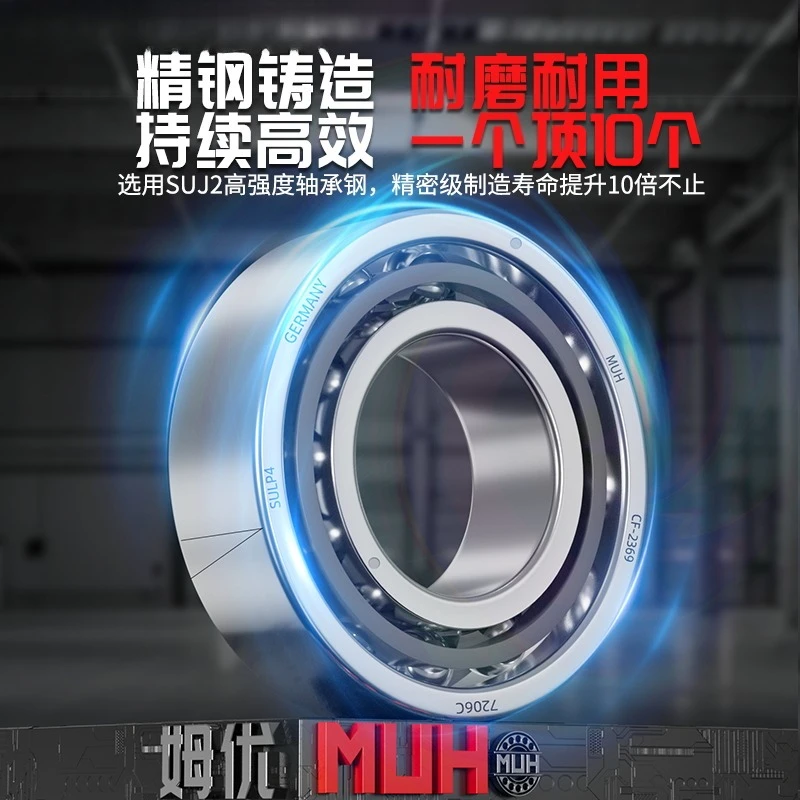 Angular Contact Ball Bearings 71824 71826 71828 Spindle 71830 71832 71834C