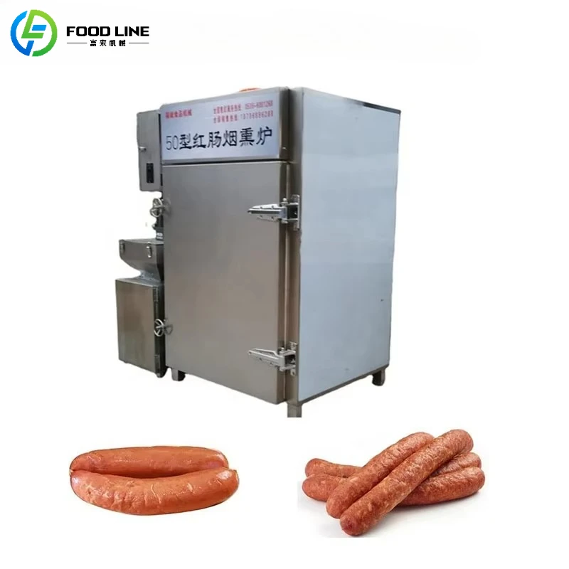 Customized Industrial Electric Smoke Oven Multifunctional Meat Smoker for Large Catering Business Low Energy Use