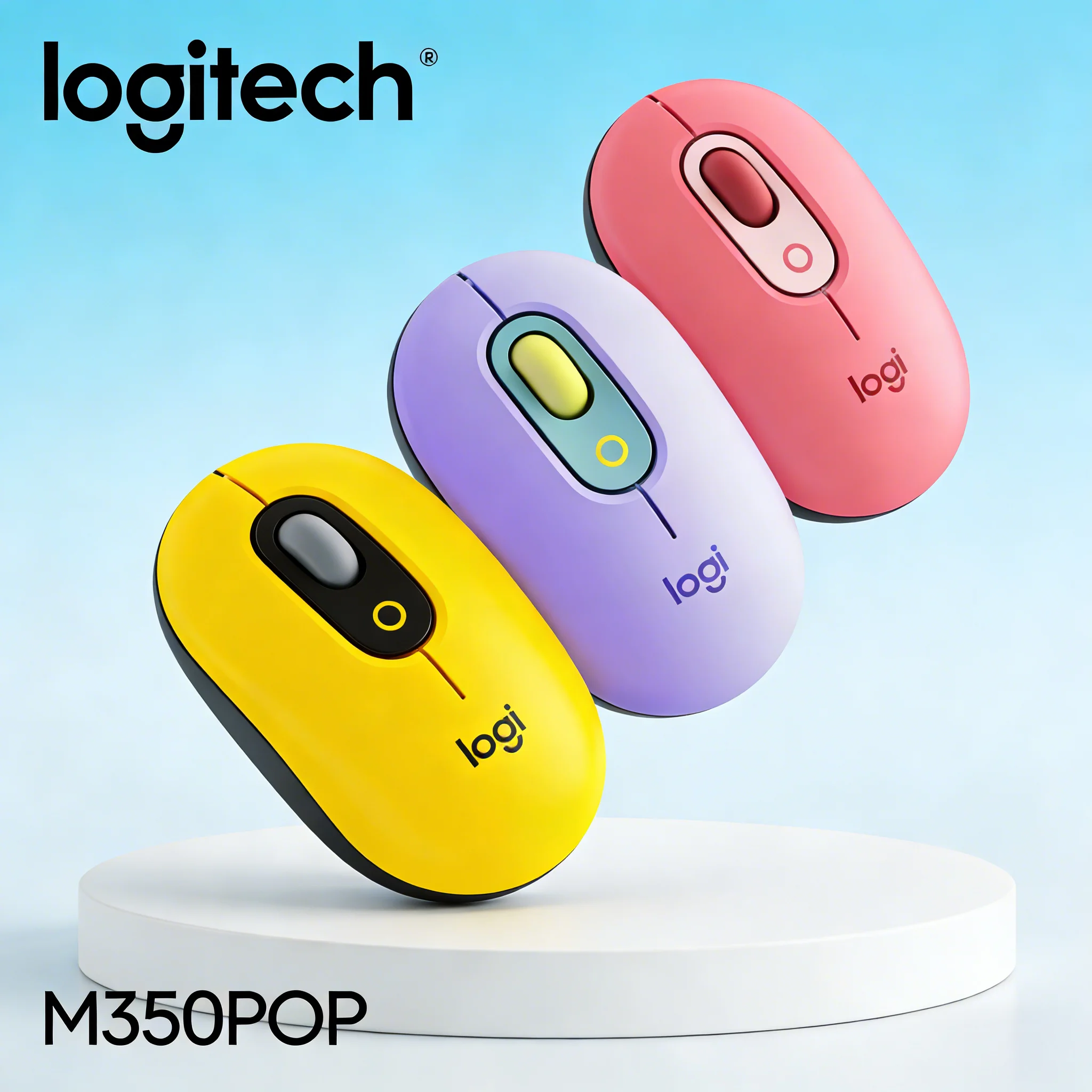 

Durable Build: Logitech 350 POP with 1-Year Hardware Warranty