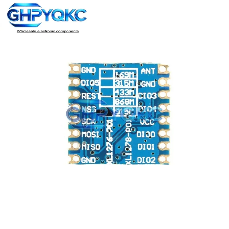 GHPYQKC SX1276 LORA/GFSK 868MHZ 915MHZ Wifi Transceiver Module Spread Spectrum Long-Range Wireless Communication Antenna Chip