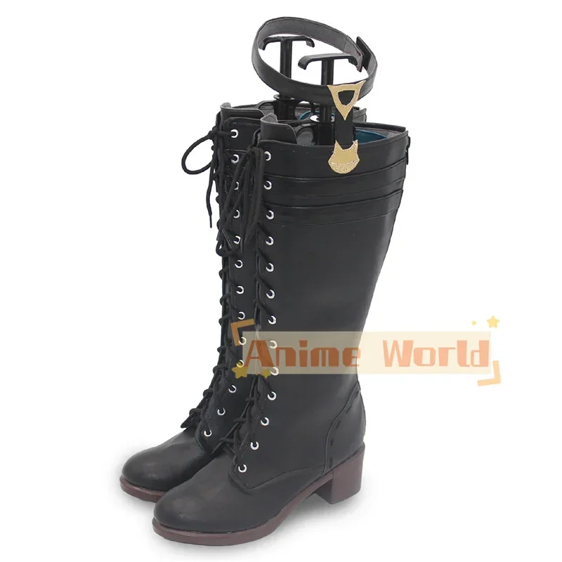 Genshin Impact Lyney Cosplay Schuhe Maßgeschneiderte Halloween Karneval Party Requisiten
