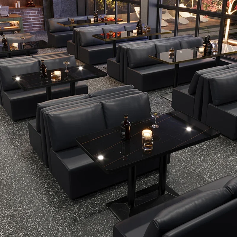 

Bar Sofa Booth Small Tavern Restaurant Coffee Shop Billiard Room Milk Tea Shop Commercial Chair Combination Furniture TYSF