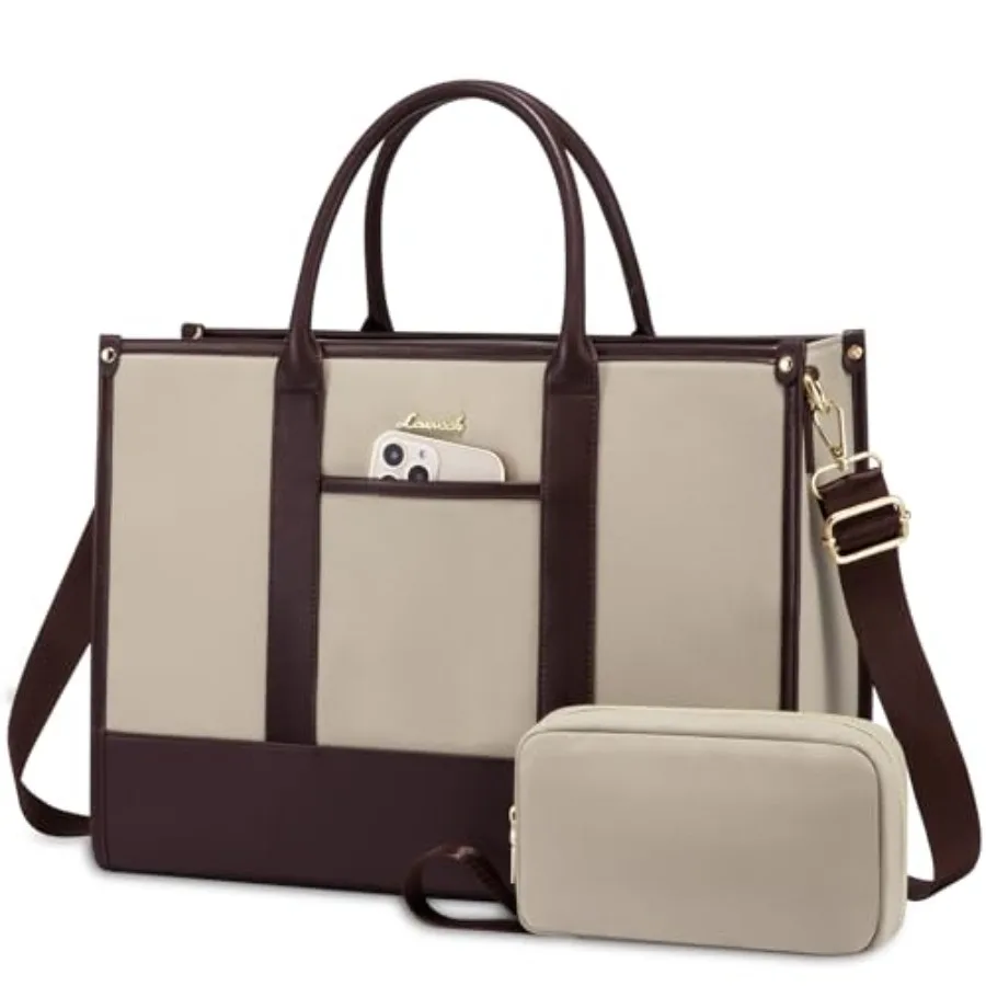 

Laptop Tote Bags for Women Work Bag 15.6 inch Large Professional Teacher Purse Lightweight Computer Bag Briefcase Business Offi
