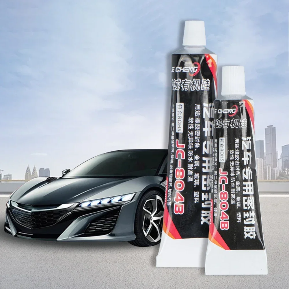 Automotive Silicone Sealant Waterproof High Temperature Resistant Seal Glue For Car Rubber Metal Glass Plastic Repair 50ml 100ml