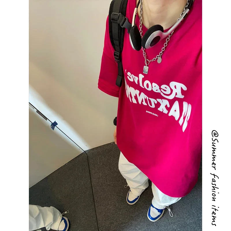 

Pop New Summer Casual T-shirt Men Pure Cotton Breathable Fashion Short Sleeve Design Casual T-shirts