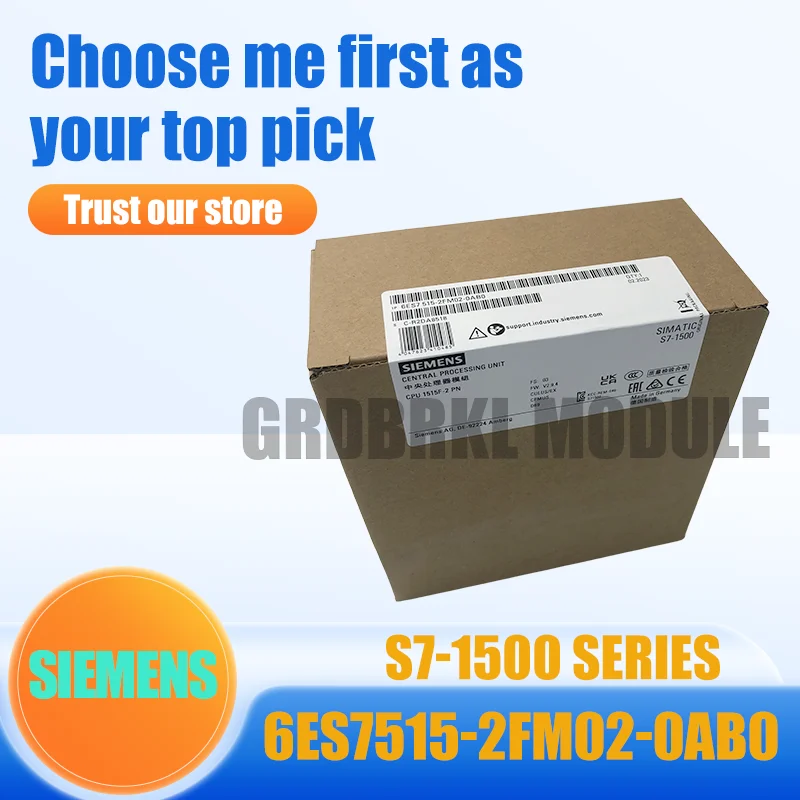 

Новый оригинальный модуль контроллера ПЛК SIEMENS 6ES7515-2FM02-0AB0 6ES7 515-2FM02-0AB0 S7-1500