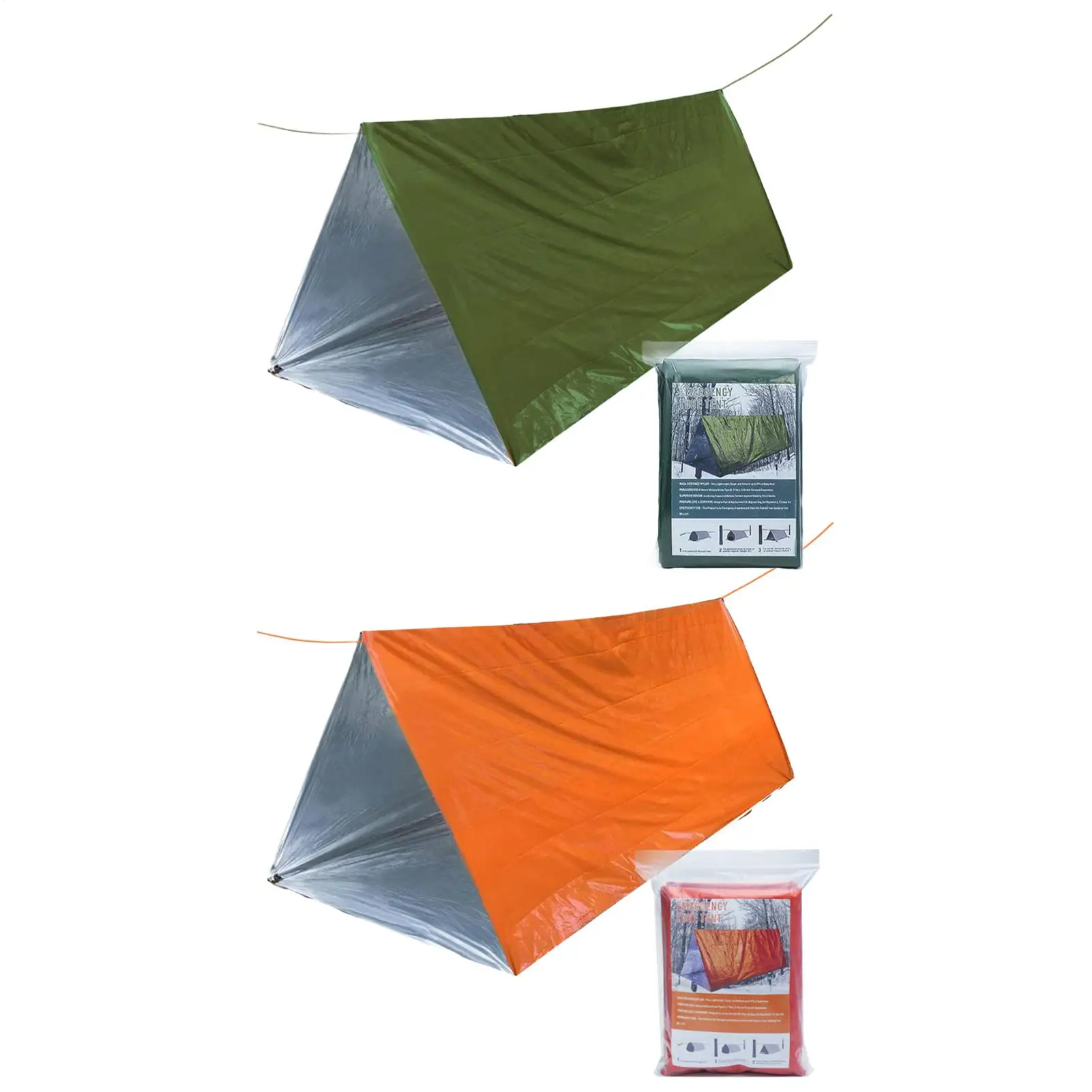 Lightweight 2-Person Tunnel Tent, Frameless Design, Waterproof Rainproof, Easy Setup & Compact for Outdoor Camping