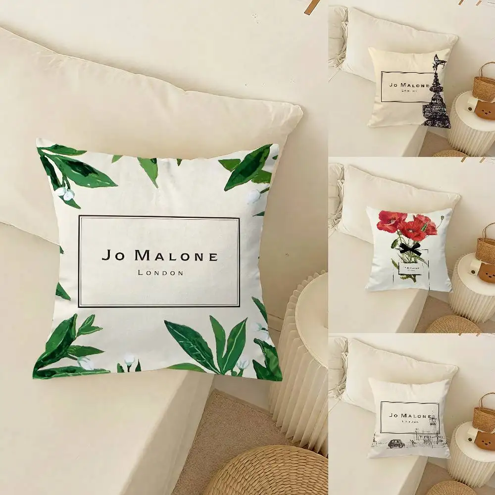 

Роскошная наволочка J-Jo M-MaloneS, плюшевая хлопковая удобная для дивана-кровати, шелковистая элегантная невидимая молния, декоративная подушка на заказ, co