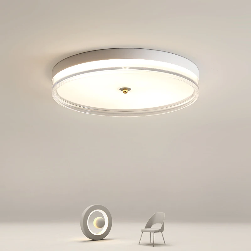

Modern LED Round ceiling light Minimalist ufo ceiling light for living room bedroom Creative Remote Control Ceiling lamp