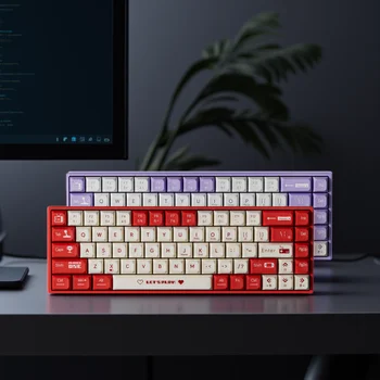 AJAZZ AK680 Herní mechanická klávesnice ABS Keycap 68 kláves Kabelová bezdrátová Bluetooth klávesnice Hot Swap Vlastní těsnění pro PC Laptop 8 nejlepší prodej Bezdrátová Bluetooth klávesnice - №7