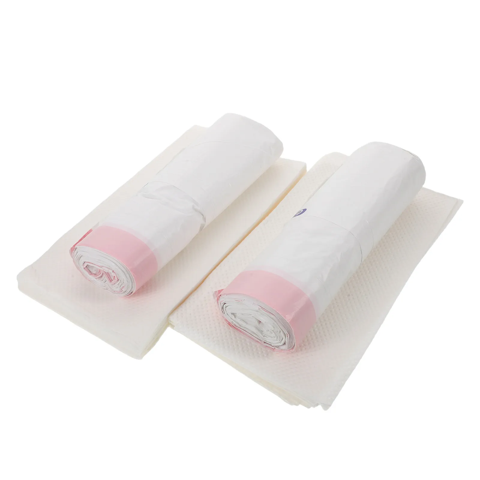 1Set Bedside Toilet Commode Bags Disposable Elderly Potty Chair Liners Absorbent Pads Leak Proof Travel Portable