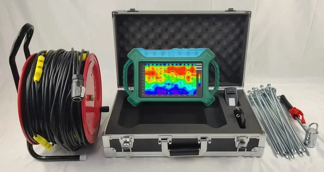 Anbit ADMT-1200SX-32D MultiChannel 100-1200m depth 2D 3D Touch screen deep 32 electrodes measure underground water detector