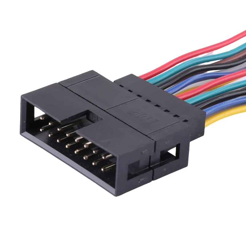 Mainboard PC Host Power Switching Adapterkabel für Mainboard 16Pin auf 8Pin 2Pin