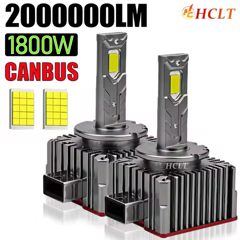 D1S D3S LED Canbus Super Bright Car Lights 6000K Xenon D2S D4S D1R D3R D2R D4R D8S Auto Headlight Bulb Super Bright HID Headlamp