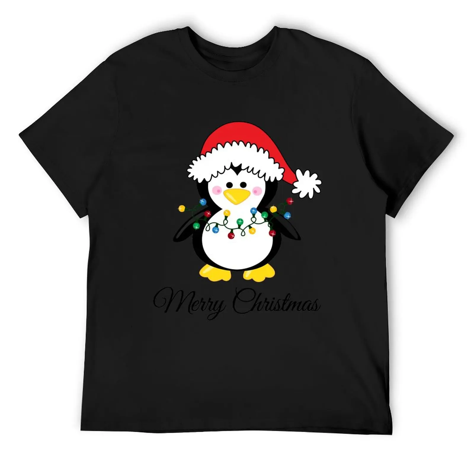 

Christmas Penguin T-Shirt heavyweights cute clothes Man t-shirt outfits for men