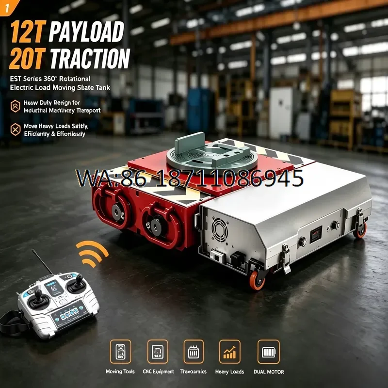 Universal Moving Skates Handling Tools High Load Capacity Manual Portable Workshop Warehouse Lifting Tool Skate