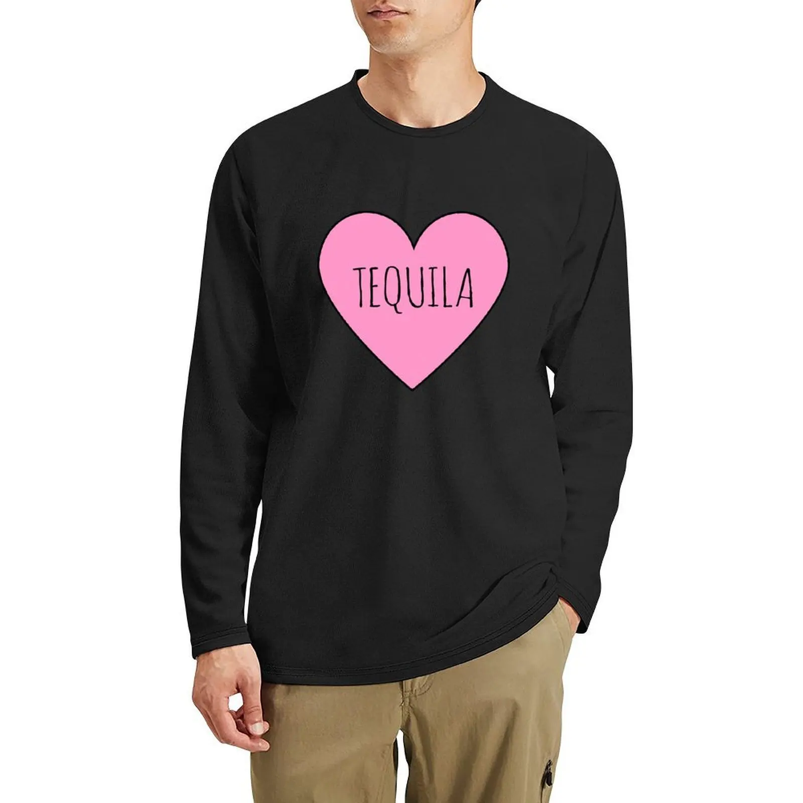 

I Love Tequila Long T-Shirt t shirt man custom t new edition quick-drying t-shirt for men