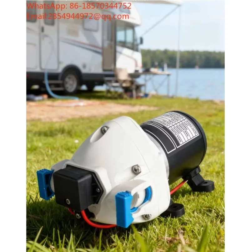 2027   FL-701 Small Diaphragm Booster Pump 12V24V DC Electric Vacuum Self-priming Pump RV Yacht Marine Water Supply Accessories