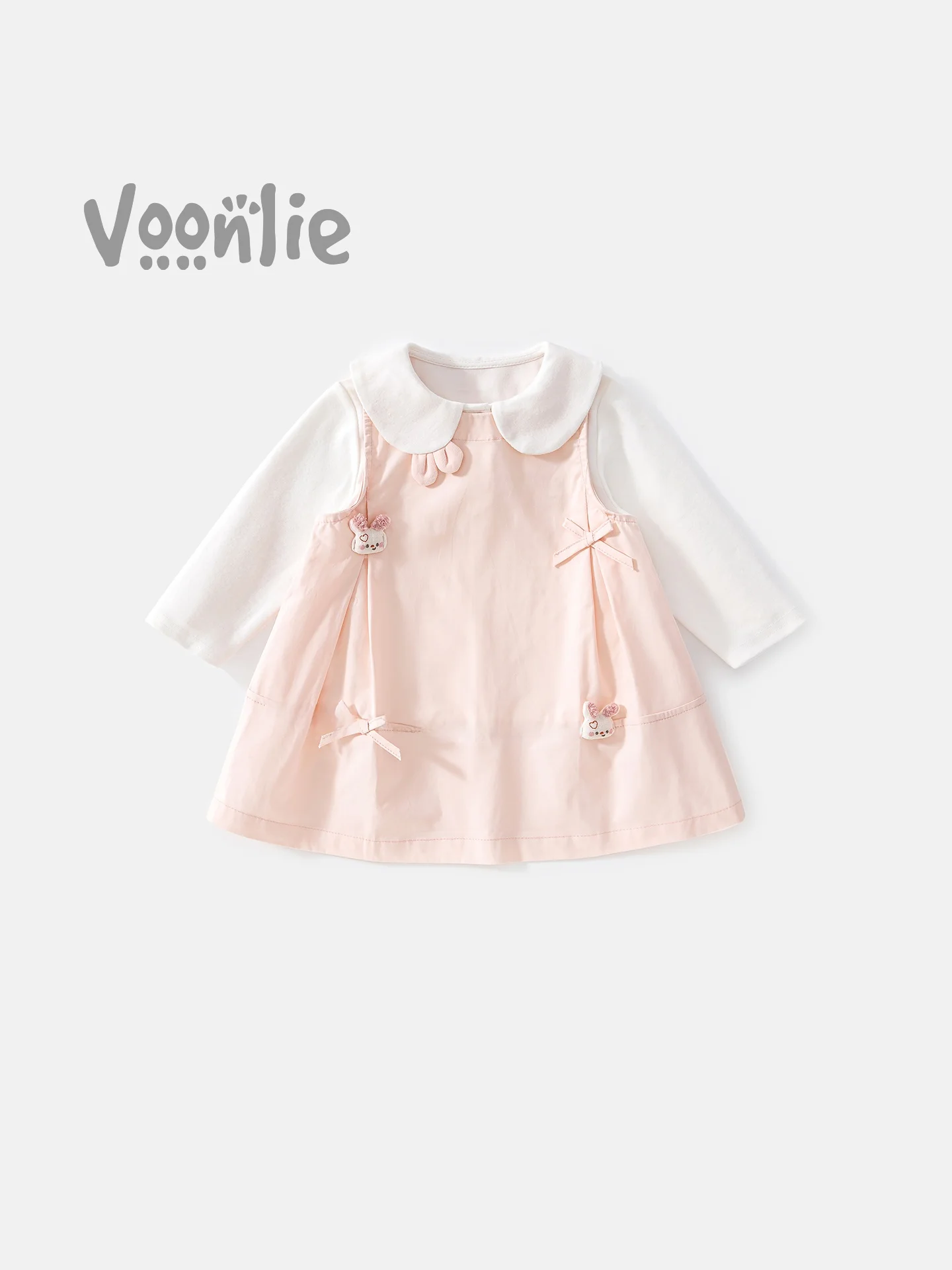 ensemble-robe-princesse-pour-filles-–-collection-automne-tendance-–-vetements-enfants-doux-et-confortables-–-robe-a-manches-longues-et-taille-mi-haute