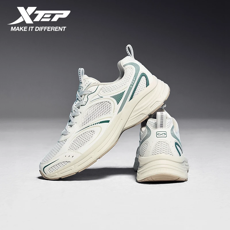 Xtep Y2K Casual Sneakers For Men Winter 2026 Comfortable Retro Lightweight Running Sports Shoes For Couples 874219320004
