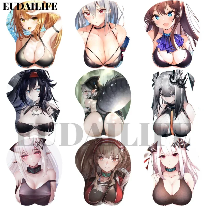 

Arknights Mudrock W Shining Gavial 3D коврик для мыши подставка для рук и запястья коврик для мыши силиконовый Oppai мягкий коврик для мыши офисная работа подарок