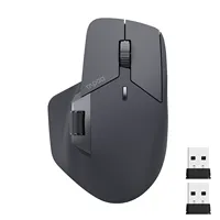 New Rapoo MT760 Rechargeable Multi-mode Wireless Mouse Ergonomic 3200 DPI Easy-Switch Up to 4 Device Bluetooth Mouse Office Mice