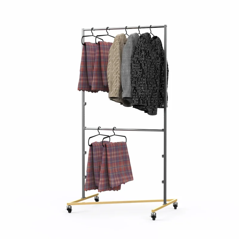 custom.Hot Sale Metal Garment Display Rack-shirt Skirt Cloth Clothes Stand Hanging Clothing Display Stand Shop