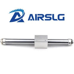 Airtac Type Magnetic couple type rodless cylinder with long stroke RMS10 15 20 25 32 40 50 63-100 200 300 400 500 600 700 800