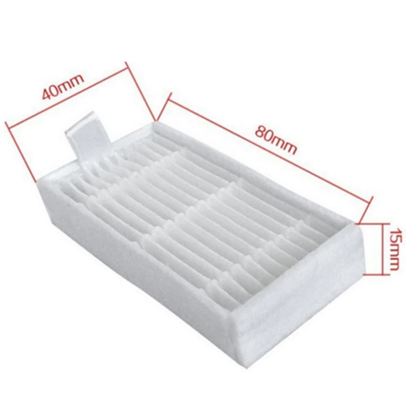 Hepa filtro para ilife v5 v5s v3 v3s v5pro v50 v55 x5 v5s pro, peças robô aspirador de pó, 20 peças