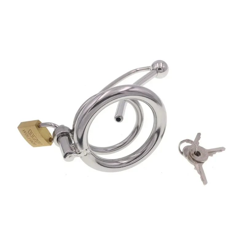 25New Urinary Catheterization Chastity Cage Chastity Device Birdcage Sissy Restraint SM Orgasmic Horse Eye Gay Sexy Toys for Men view 6
