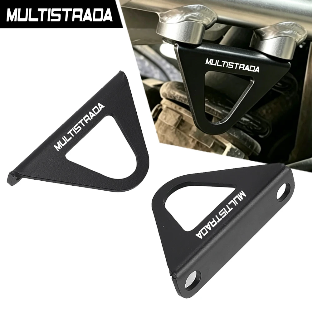 

Rear Foot Rest Blanking Plates Motorcycle Acessories Racing Hook Footrest For Ducati Multistrada V4 V4S V4RS V4/Rally 2021-2024