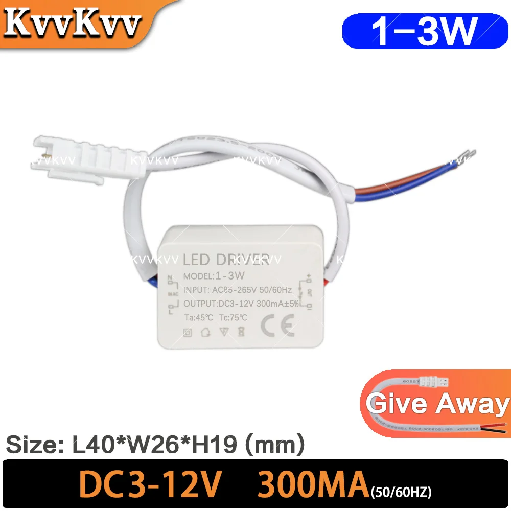 AC85~265V 3~36W LED Driver Power Supply Adapter Transformer For LED Lights 20W 4-7W 8-12W 12-18W 18-25W 25-36W DIY Downlight