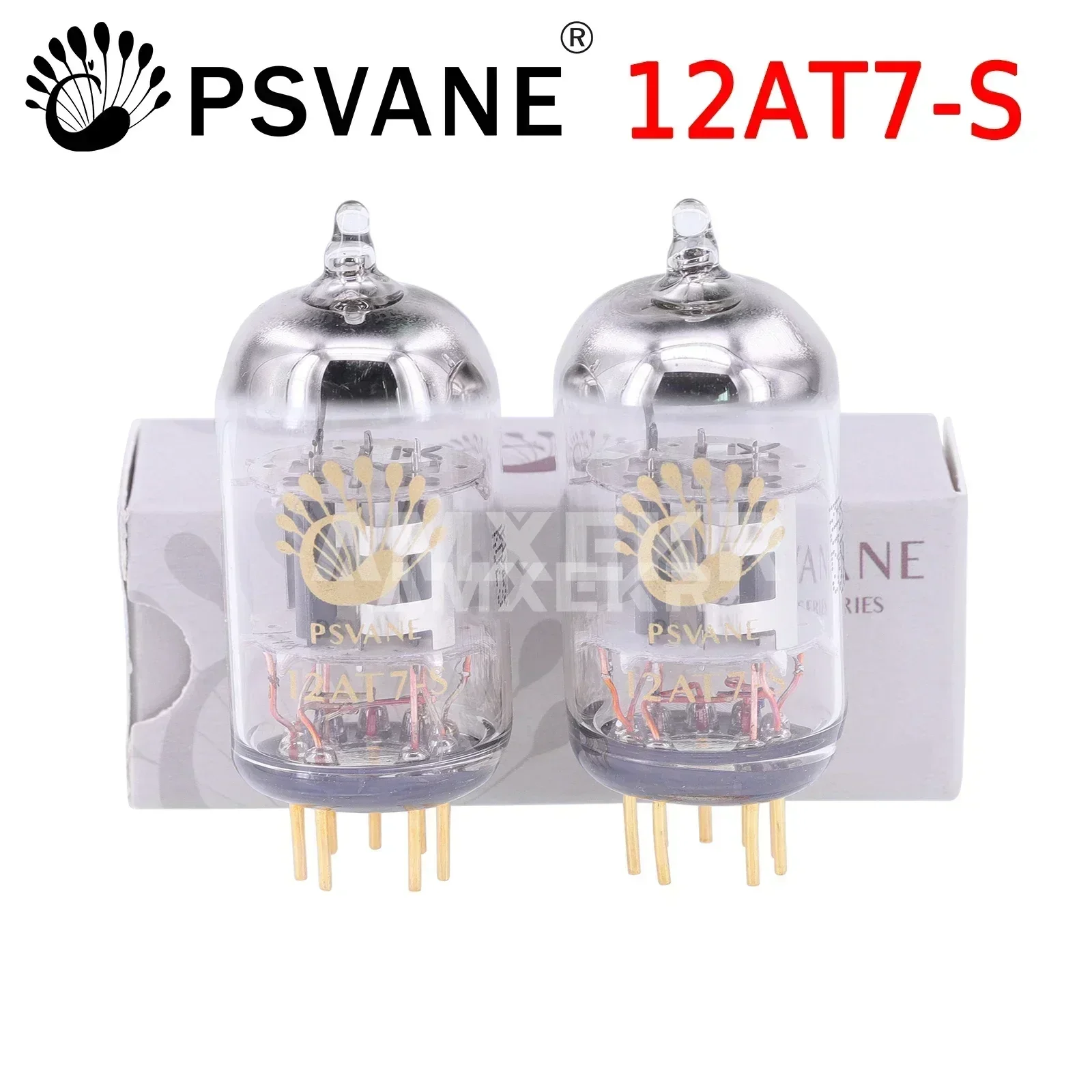 

PSVANE 12AT7-S вакуумная лампа 12AT7 заменяет 12AT7 ECC81 электронная лампа HIFI аудио ламповый усилитель аудио винтажный DIY