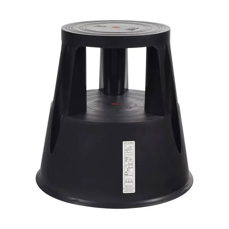 Climbing Picking Up Stepping Stools Seating Library Stools Double-layer Plastic Step Stool Car Washing Mobile Metal Stool