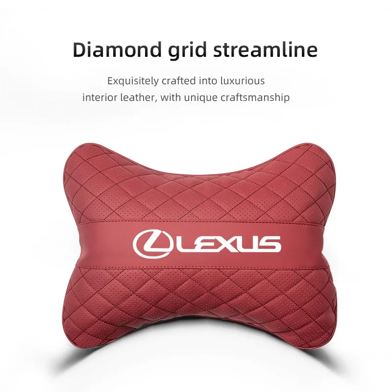 مقعد السيارة رئيس دعم وسادة قطني وسادة الملحقات الداخلية لكزس FSPORT LBX NX RX 350h 450h ES UX 300e GS GX IS LS LX