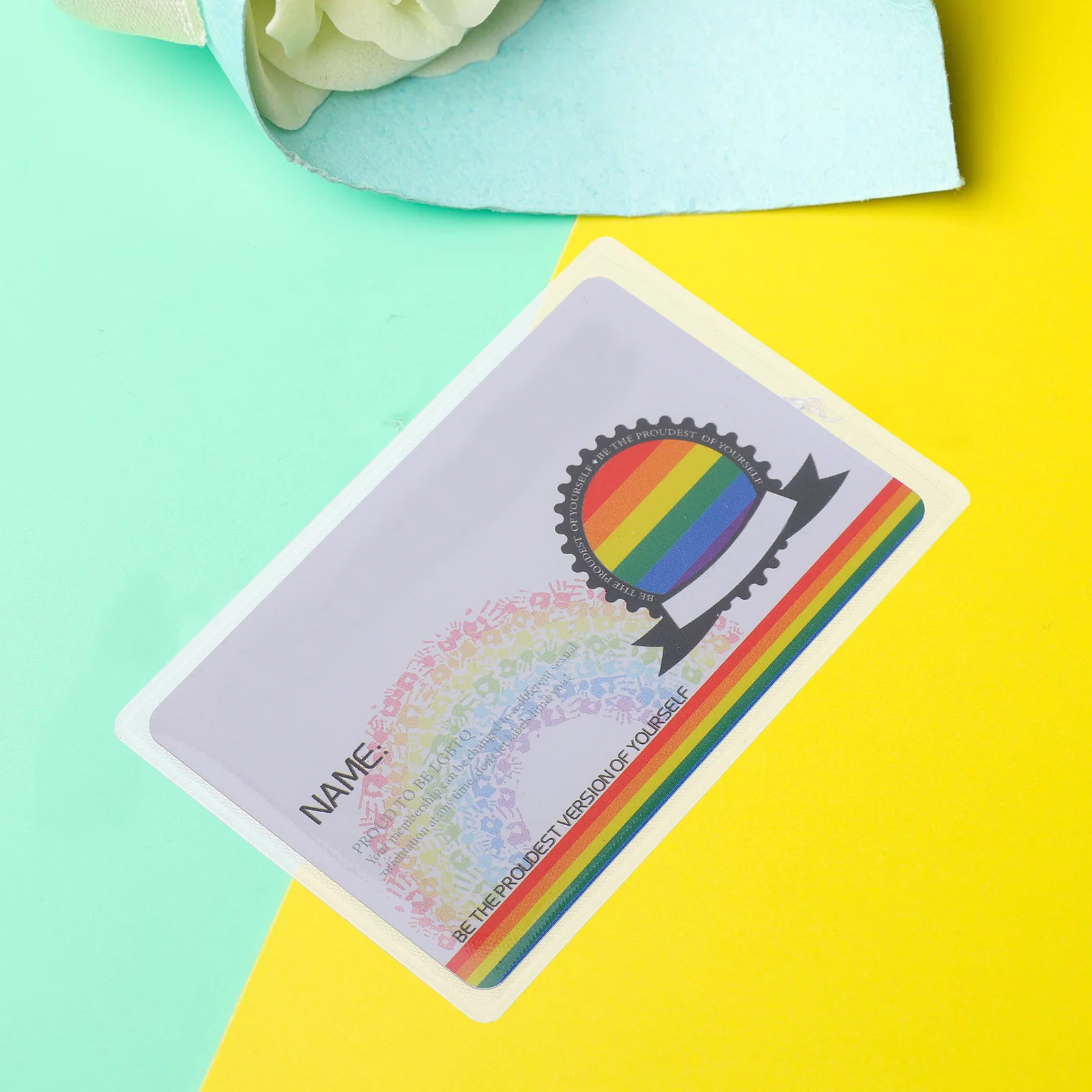 5 Pcs Protect Cover Card Holder Note Keeper Business Card Pocket Clear Id Holder Credit Card Sleeves Plastic Card Protector