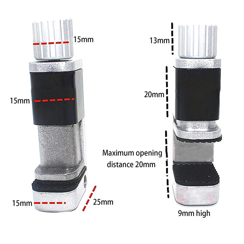 1PC Supporto per morsetto Strumento di riparazione del telefono regolabile Display LCD Clip di fissaggio per schermo Accessori per tabllet Pressa per schermo del telefono cellulare