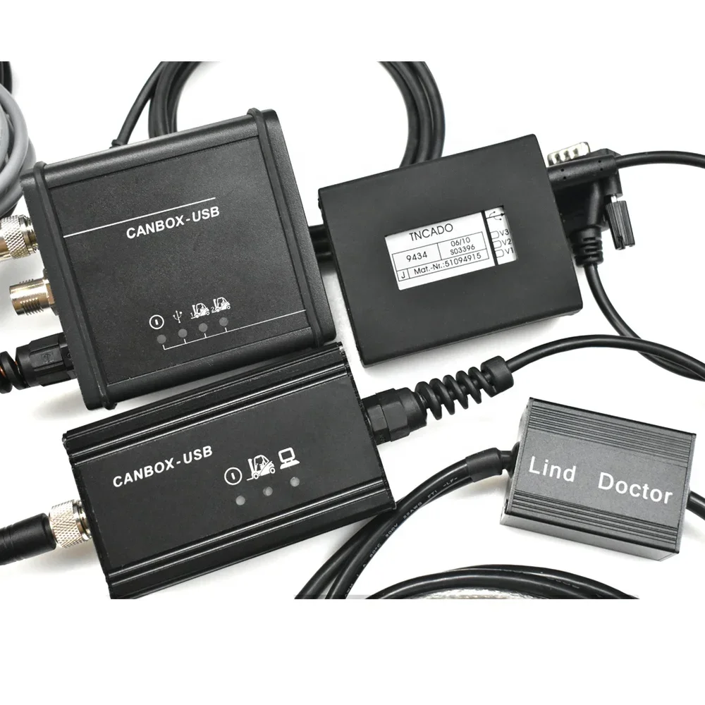 Judit Incado Box Diagnostic Kit Jungheinrich JUDIT 4 forklift diagnosis scanner Yale hyster Still Canbox Linde doctor