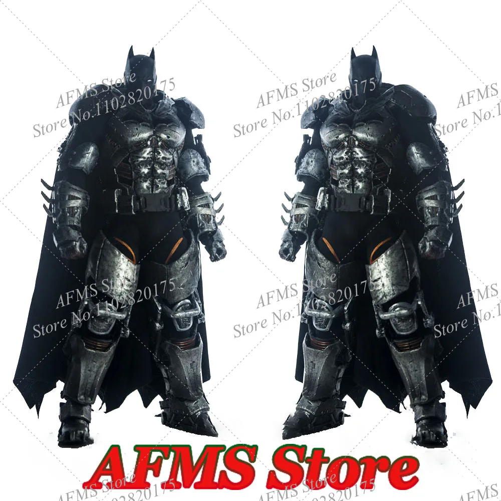 1/12 Scale Collectible Figure Dark Knight Bat Hero Thermal Heavy Machine Armor Doll 18Cm Men Soldier Action Figure Model