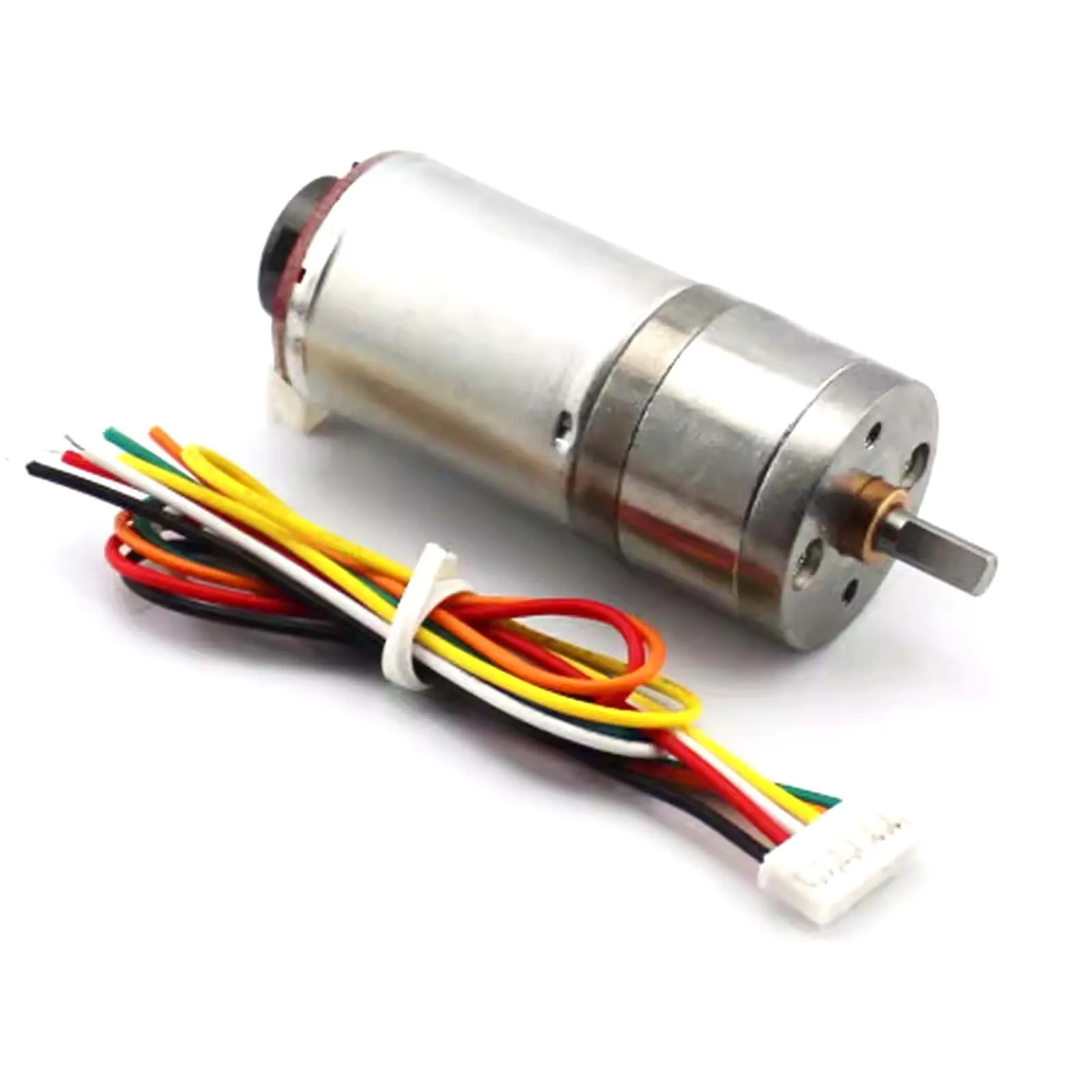 

DC Deceleration Motor with Encoder Speed Measuring Code Disc Strong Moment 6V-12V