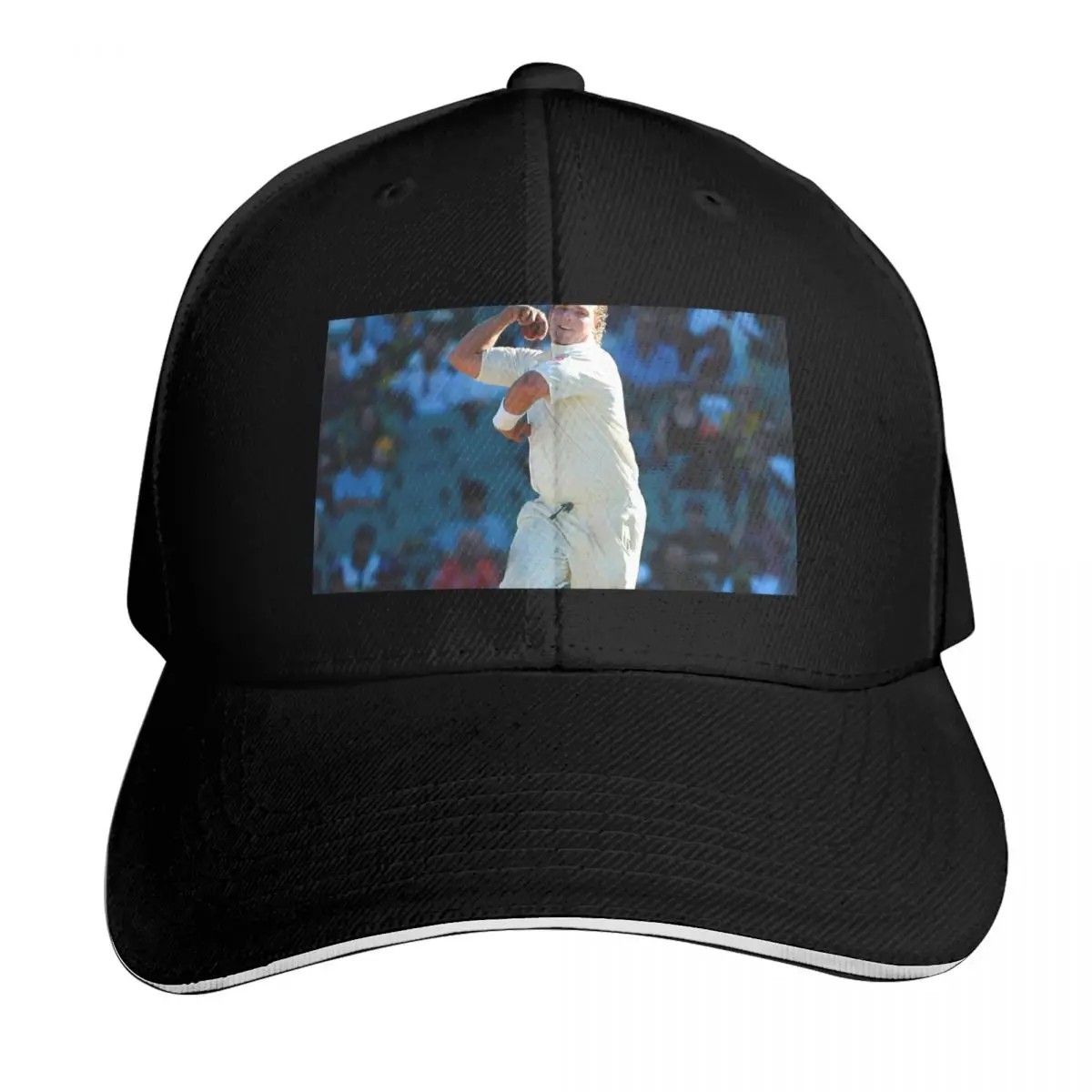 Shane Warne 3#051022 Baseball Cap Streetwear Hip Hop Trendy Vintage Retro Embroidered Lightweight Packable