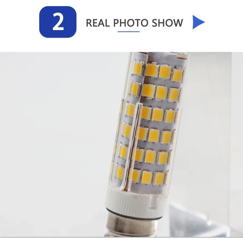 1/5/10 Uds E14 lámpara LED 33LED 51LED 75LED AC220V-240V SMD 2835 Mini bombilla LED de maíz lámpara foco frigorífico