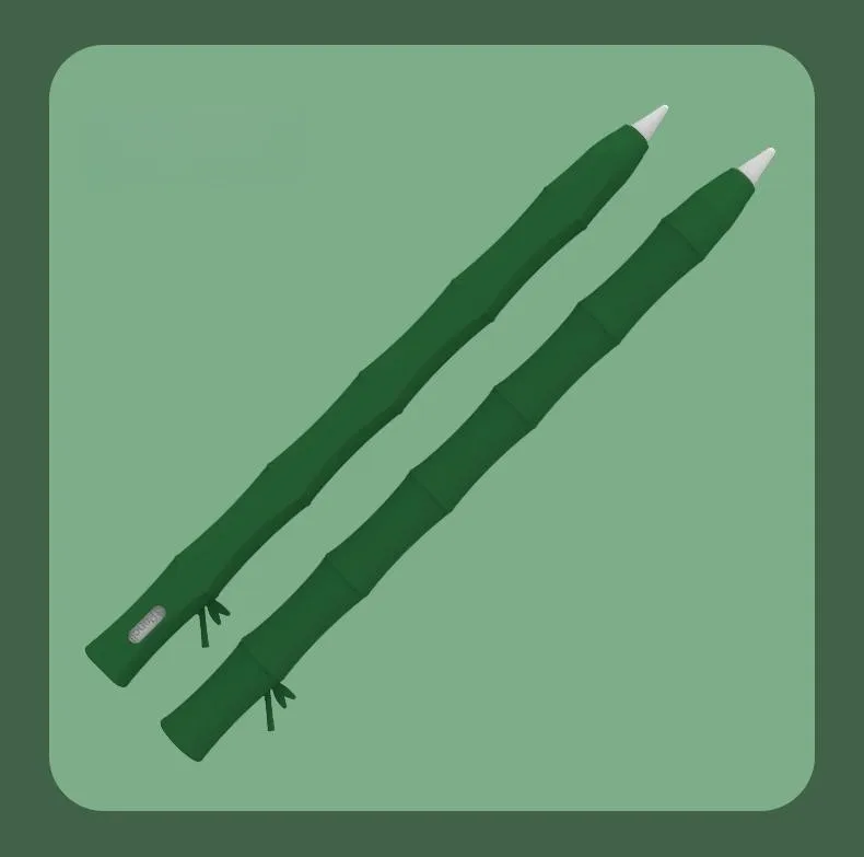 Federmäppchen für Apple Pencil Pro und Pencil 2. und 1. Generation, Tablet-Stylus-Schutzhülle, weiches Silikon, stoßfest – Detail 9