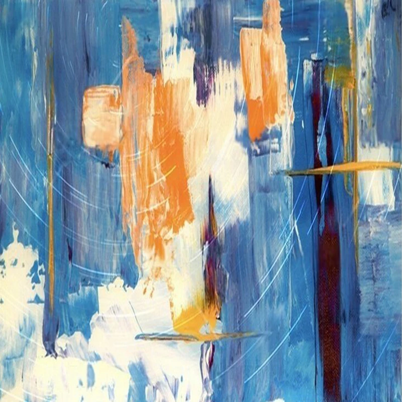 MU9065 Langit berbintang hangat, dekorasi rumah TV sederhana dan abstrak, latar belakang kamar tidur