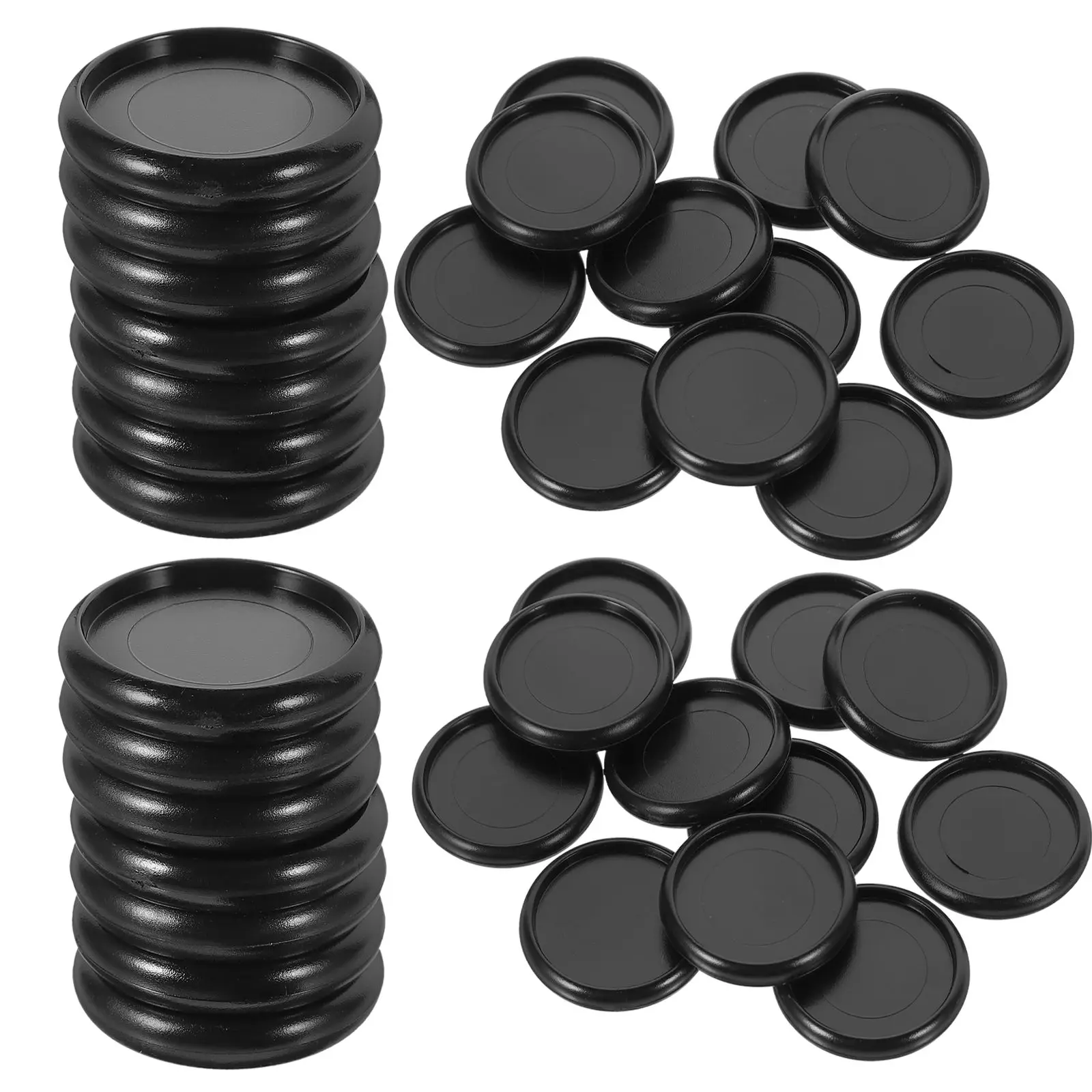 44 Pcs Disc Binding Buckle Note Pads Mini Discs for Planner Photo Album Binder Rings Abs Disk Discbound Office