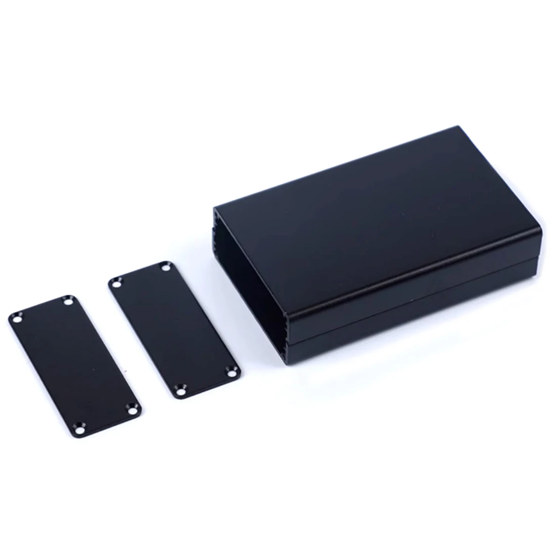 1PC 20*50*80mm Aluminum Enclosure Profile Case Power Box GPS Shell Metal Case Split Type Black Silver NEW DIY