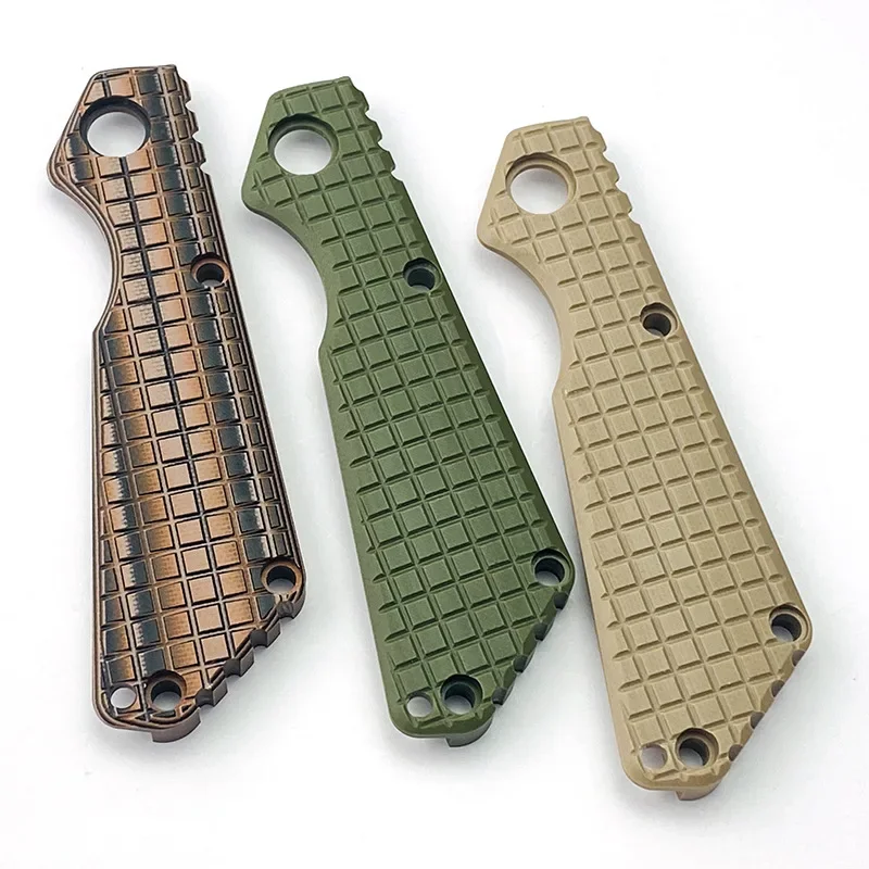 3 Colors Custom G10 Grip Handle Scales Replacement For Genuine Strider SNG New Version Knives DIY Making Accessories Parts Patch